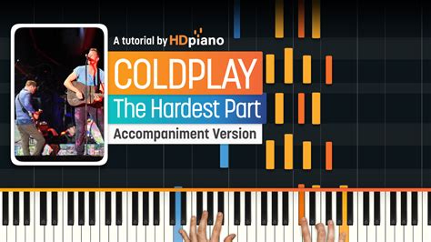 The Hardest Part by Coldplay Piano Tutorial | HDpiano