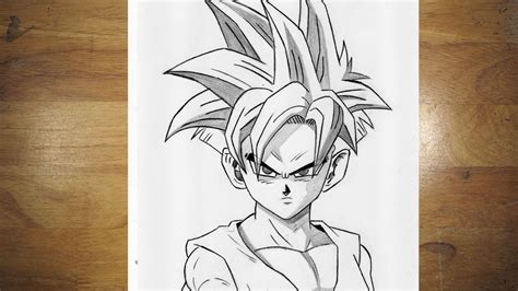 How to Draw Gohan (Dragon Ball) | Step by Step | Easy Tutorial Drawing ...