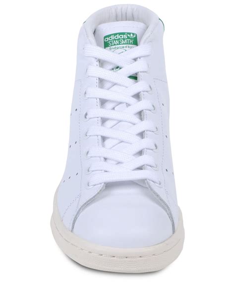 Adidas originals High-top Sneakers in White | Lyst