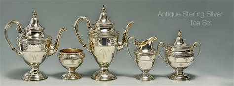 How to evaluate silver tea set | Silver tea set appraisals