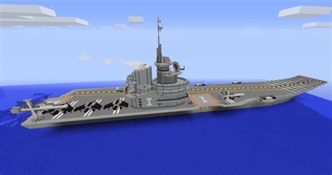 Aircraft carrier Minecraft Map