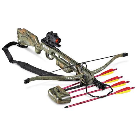 Jaguar 175-lb. Crossbow Package - 157196, Crossbows & Accessories at ...