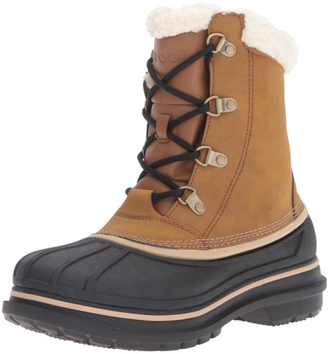 Crocs Men's All Cast II Snow Boot 9 Wheat/Black 887350781847 | eBay