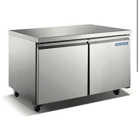 60" 2 Door Stainless Steel Undercounter Refrigerator - RAC Sales And ...