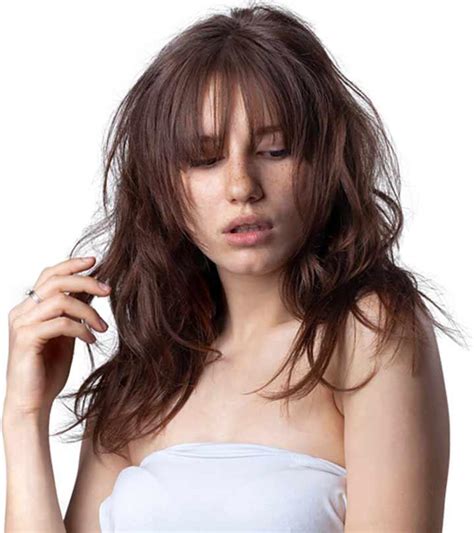 Top 177 + Hairstyles for thick hair with bangs - polarrunningexpeditions