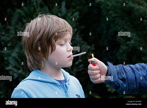 Kids Smoking Cigarettes