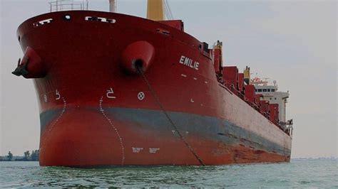 Here's how big a Great Lakes freighter is beside a kayak | CBC News