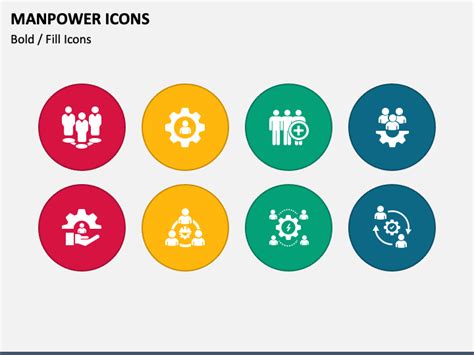 Manpower Icons PowerPoint Template and Google Slides Theme