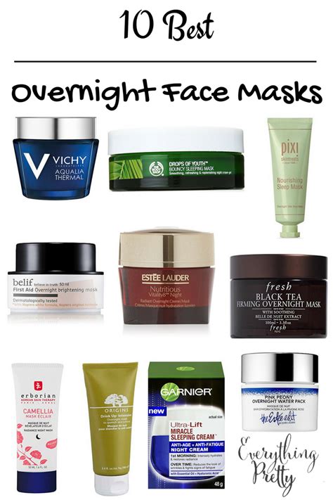 10 Best Overnight Face Masks - Everything Pretty