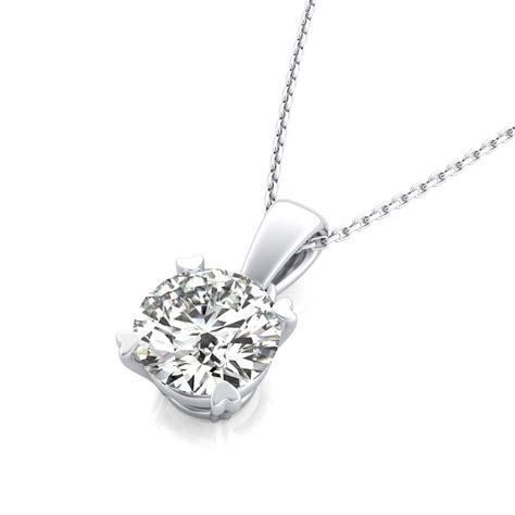 Solitaire Pendant - Edwin Novel Jewelry Design