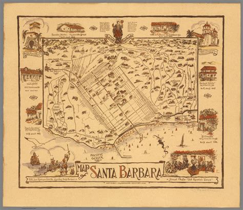 Map of Santa Barbara - David Rumsey Historical Map Collection