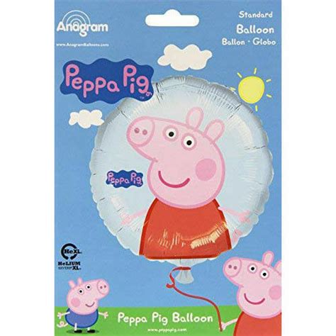 Peppa Pig Large Foil Balloon 43cm 17" Across Can Be Helium Filled for sale online | eBay