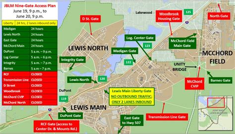 Joint Base Lewis Mcchord Map - Maps For You