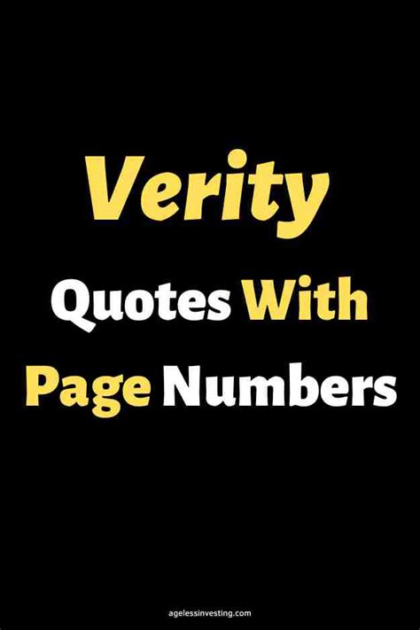 50 Verity Quotes With Page Numbers By Colleen Hoover | Ageless Investing