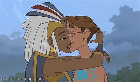 *PRINCESS KIDA & MILO ~ ATLANTIS II: Milo Returns, 2003 | Disney kiss ...