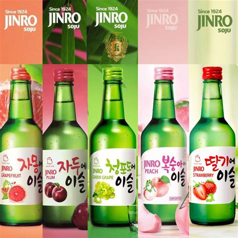 Jinro Flavour Soju Mix & Match (15 x 360ml) BUNDLE (Self-Mix) | Shopee Singapore