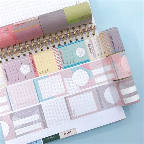 Writable planner washi tape To do list Masking Tape with | Etsy