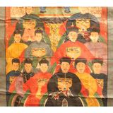 Chinese Hand-painted Canvas Color Ink Ancestors Painting Art cs5095S – Golden Lotus Antiques