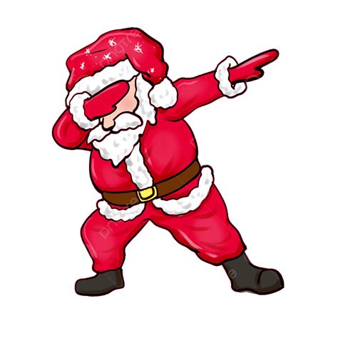 Dancing Santa Claus Hd Transparent, Santa Claus Red Superman Dance Step Cartoon Style, Santa ...