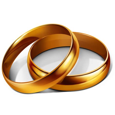 Wedding rings PNG