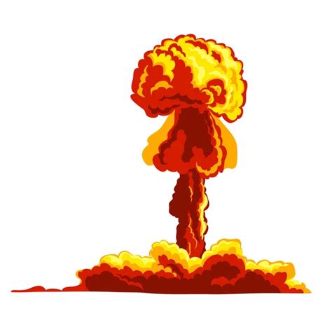 Mushroom Cloud Drawing