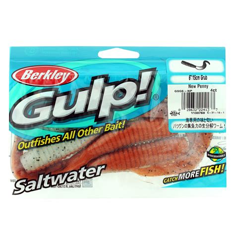 Berkley Gulp! Grub Fishing Soft Bait - Walmart.com - Walmart.com