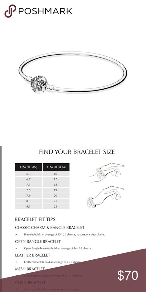 What Is The Standard Pandora Bracelet Size - Postingan Sayee