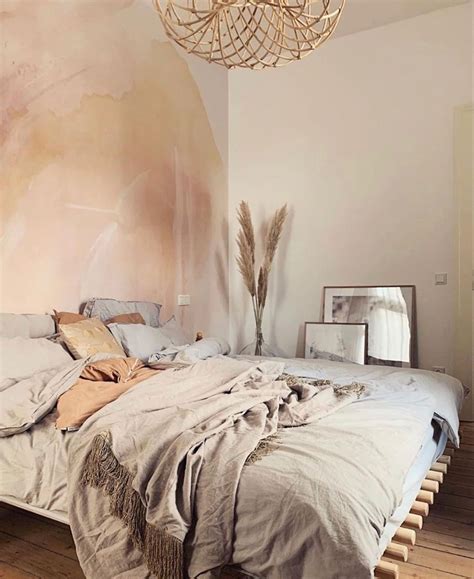 Boho Bedroom Wallpaper | Bedroom wallpaper accent wall, Boho bedroom, Boho bedroom decor