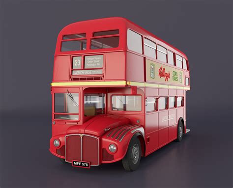 3d model london bus