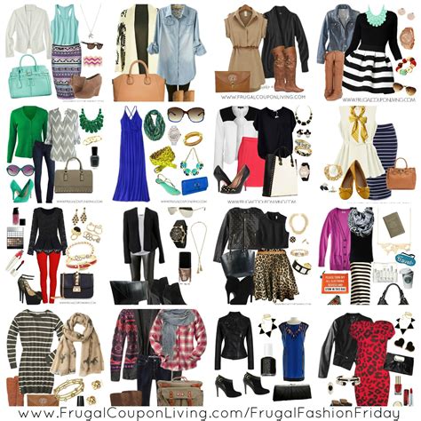 Frugal Fashion Friday Outfits on Frugal Coupon Living similar to Polyvore Outfit Collage Looks ...