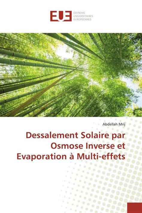 Dessalement Solaire par Osmose Inverse et Evaporation à Multi-effets ...