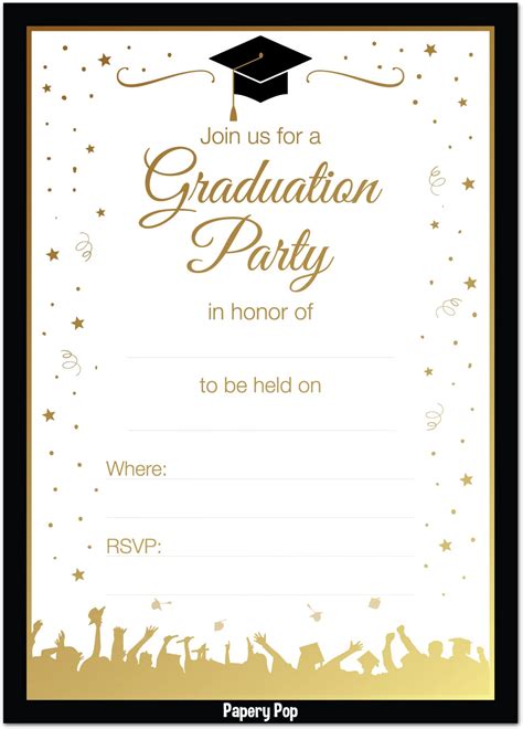 Buy 2023 Graduation Party Invitations with Envelopes (30 Pack) - Grad ...