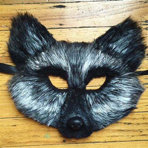 Silver Fox mask, fox mask, silver fox, fox costume, couple costume ...