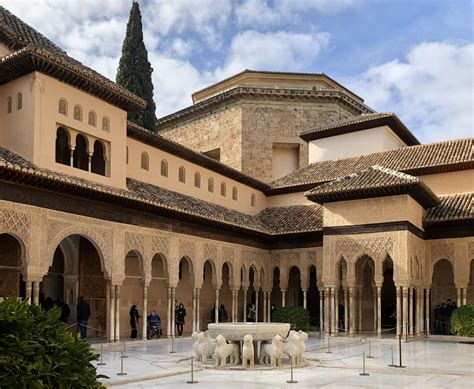 Inside the Alhambra in Granada, Spain : r/castles