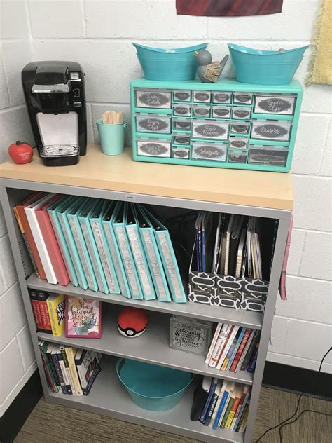 Pin by Brynne Choate on My first year as a teacher ️ | Teacher desk organization, Classroom desk ...