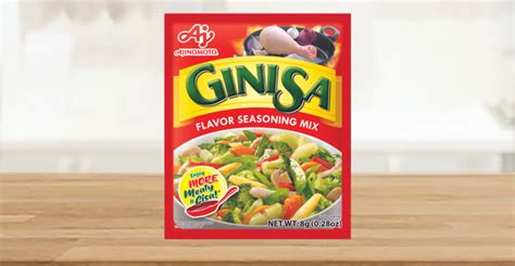 Ajinomoto® Brand Ginisa Flavor Seasoning Mix – Ajinomoto Philippines Corporation