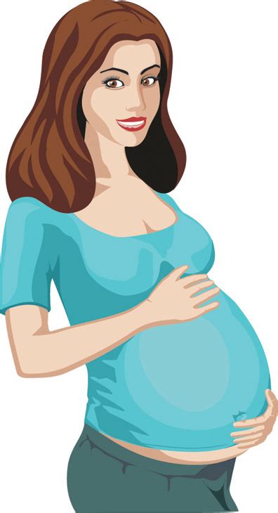 Seven pregnant women (27810) Free EPS Download / 4 Vector