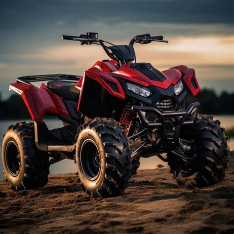 Premium AI Image | OffRoad Quad Bike A versatile quad bike built for offroad adventures offering ...