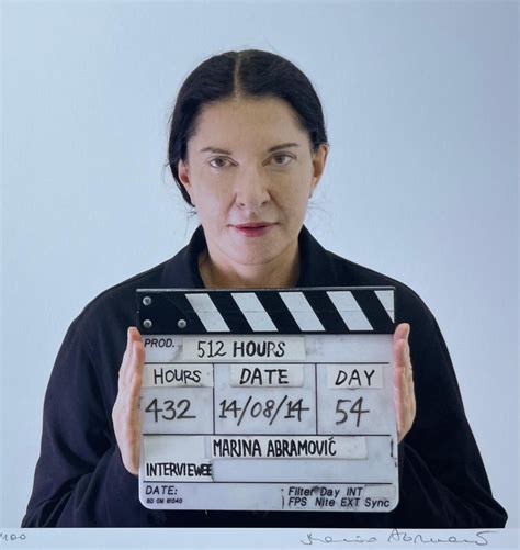 Marina Abramovic - 512 Hours For Sale at 1stDibs | marina abramovic ...