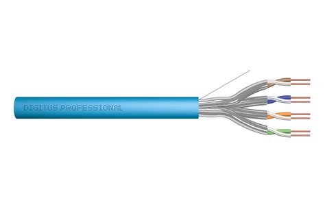 DIGITUS by ASSMANN Shop | Cat.6A U/FTP installation cable, 100 m, simplex, Eca