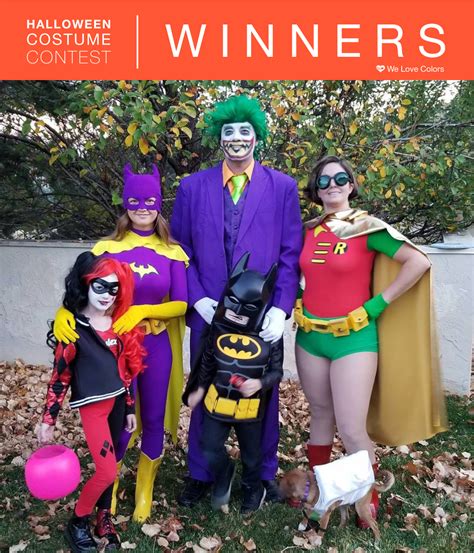 Halloween Costume Contest Winners 2017 - We Love Colors