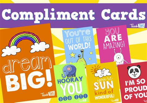 Compliment Cards Printable