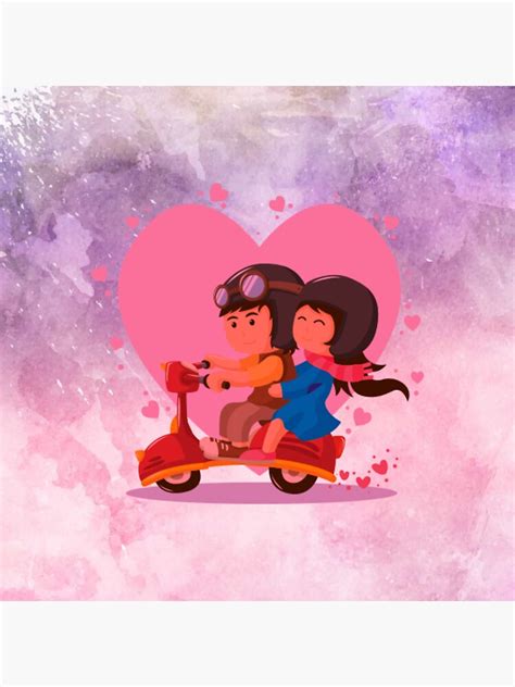 "Cute couple Enjoy in baik" Sticker by Tasmiya | Redbubble