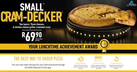 Small Cram-Decker Promotion @ Debonairs • Kimberley PORTAL