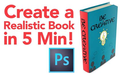 Create Realistic Book in Photoshop in 5 Minutes! - YouTube