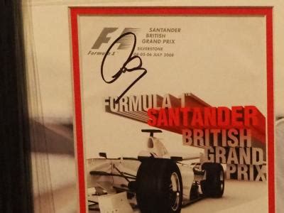 Lewis Hamilton Autograph :: Autograph Loft