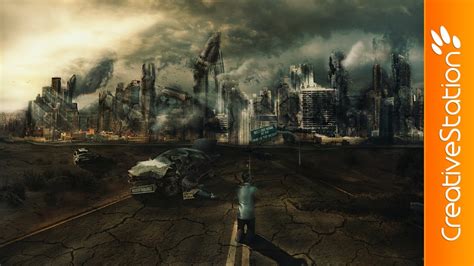 Welcome at The End of The World - Speed art ( #Photoshop ...