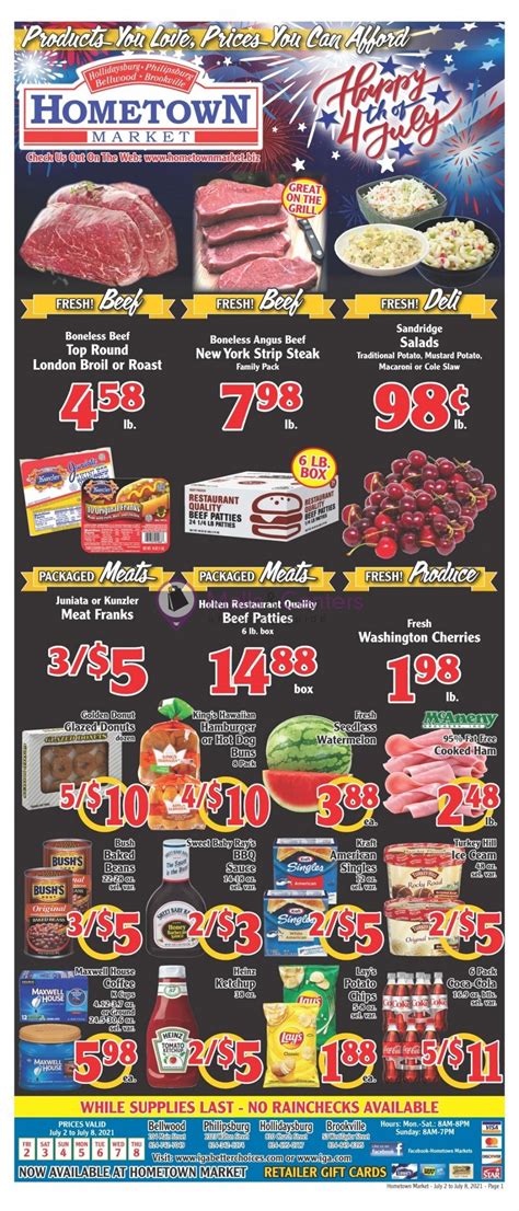 Hometown Market Weekly Ad - sales & flyers specials - MallsCenters