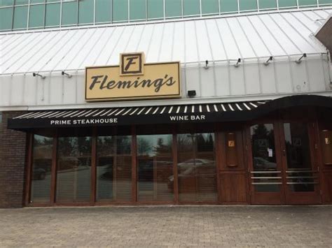 Entrance to Flemings- valet parking - Picture of Fleming's Prime ...