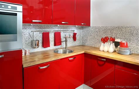 Black And Red Kitchen - Home Designer